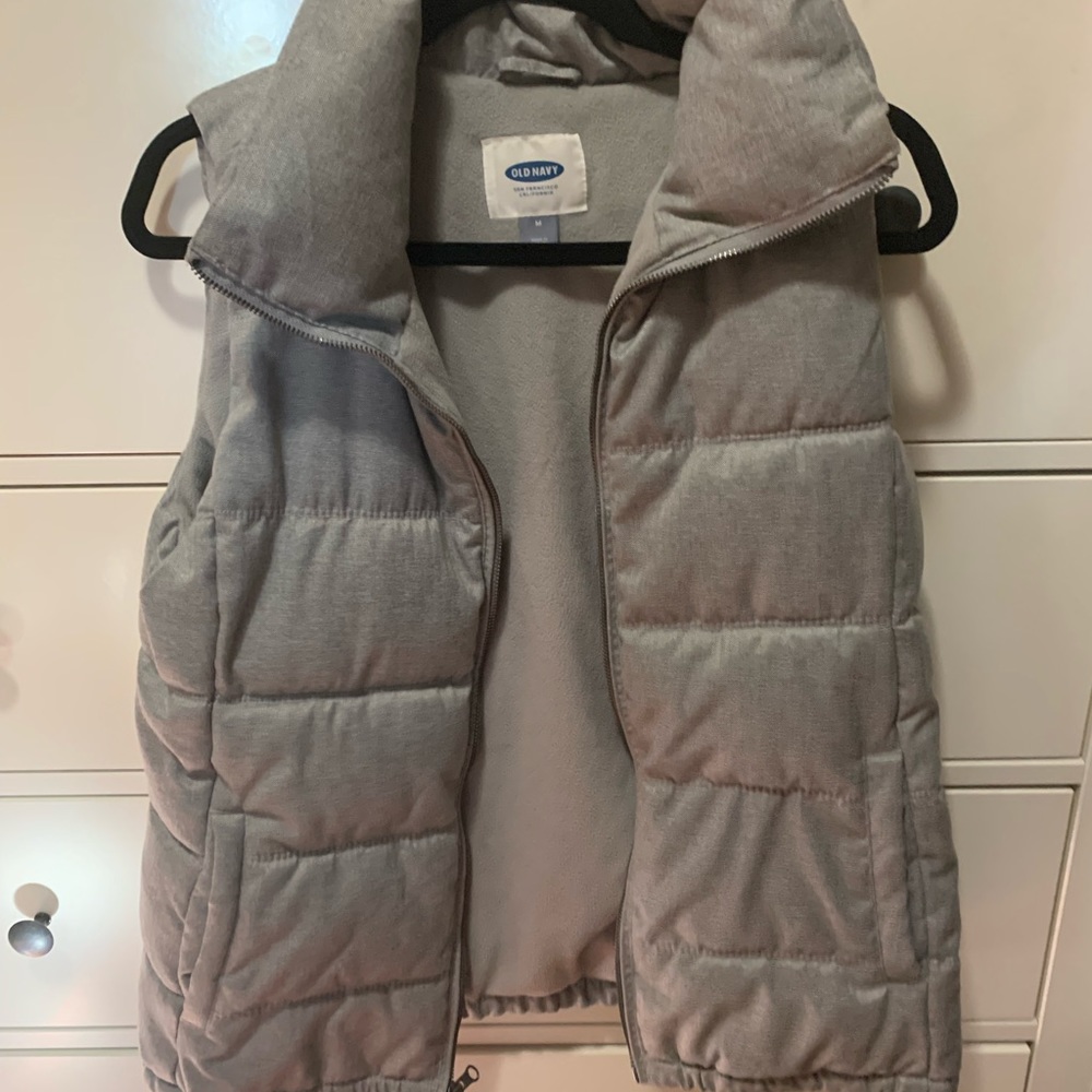Old Navy Puffer Vest Fleece Lined